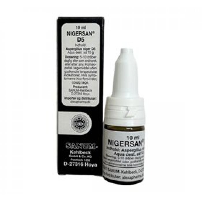 Nigersan dråber  D5 • 10 ml.