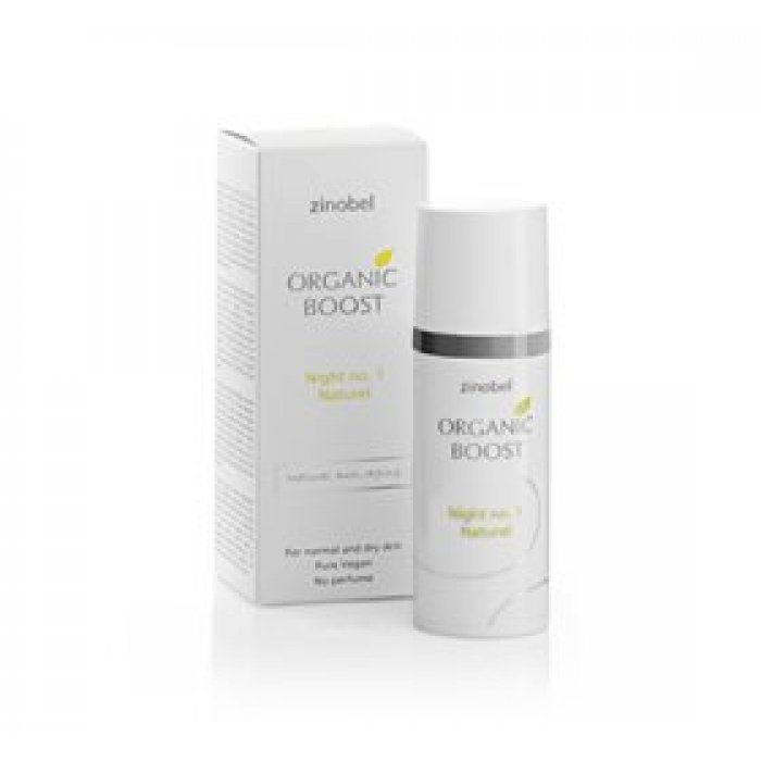 Zinobel Night no. 1 Naturel natcreme Organic Boost • 50ml.