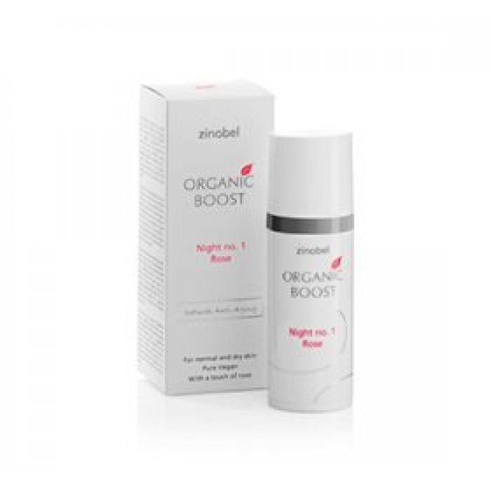 Zinobel Night no. 1 Rose natcreme Organic Boost • 50ml.