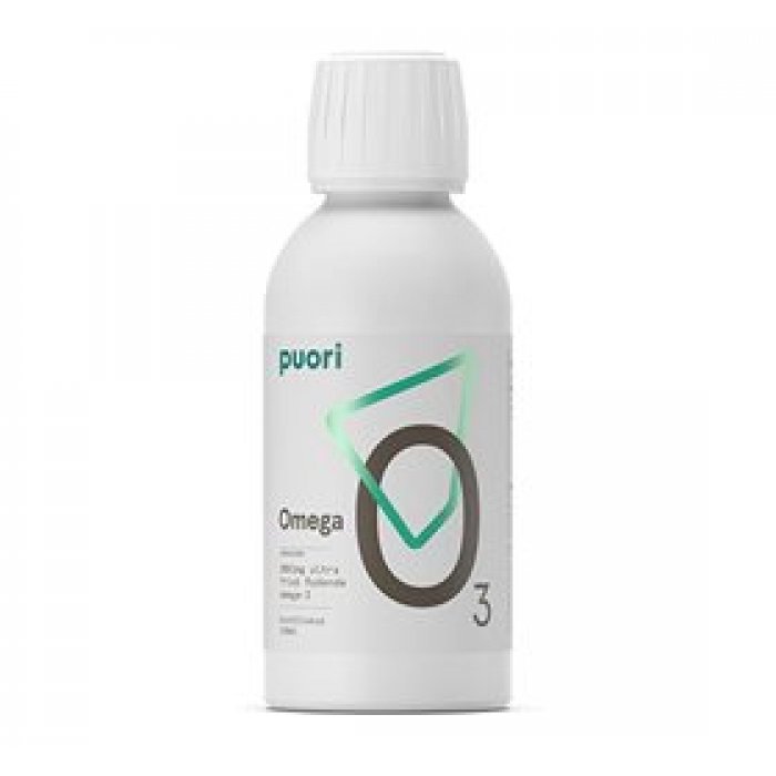 Puori O3L flydende fiskeolie m. citrus 150ml.