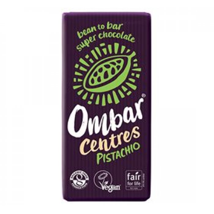 Ombar Pistacie raw chokolade Ø 70 g 