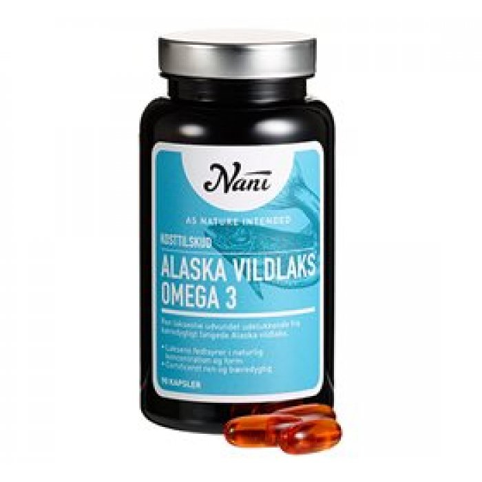 Nani Omega 3 alaska vildlaks • 90 kap.