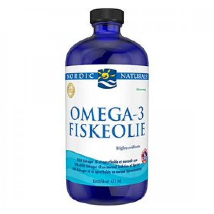 Nordic Naturals Omega-3 fiskeolie, citronsmag 473 ml