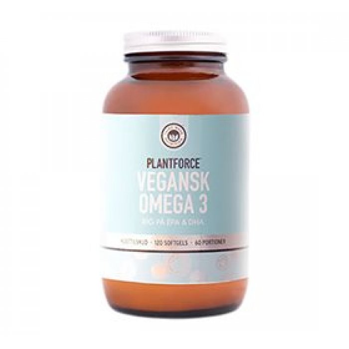 Plantforce Omega 3 Vegansk EPA & DHA 120 kap.