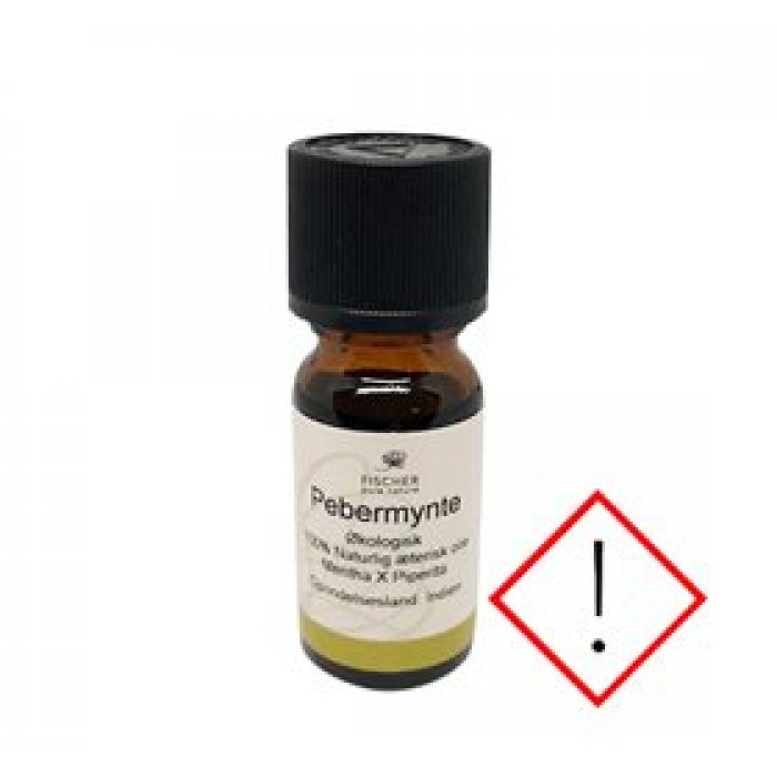 Fischer Pure Nature Pebermynteolie æterisk øko • 10ml.