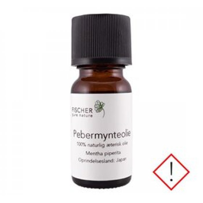 Fischer Pure Nature Pebermynteolie japansk æterisk • 10ml.