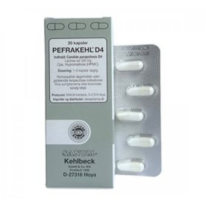 Pefrakehl kapsler D4 • 20 kap.