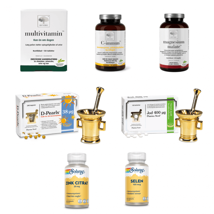 Prepperkit stor - Vitaminer & Mineraler - 60 til 180 dage brug