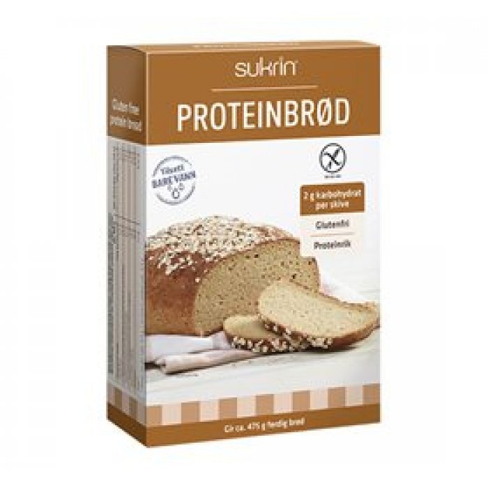 Sukrin Proteinbrød glutenfri 220g