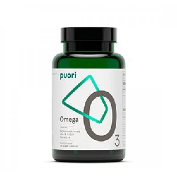 Puori Omega O3 fiskeolie 60 kaps.