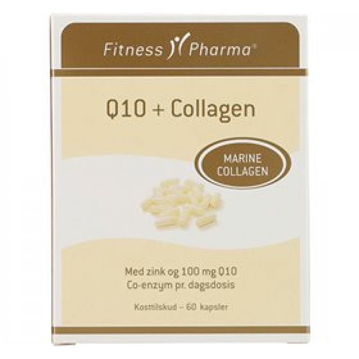 Fitness Pharma Q10+Collagen • 60 kap. 