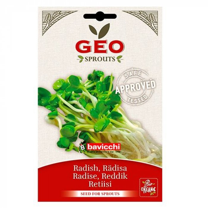 Radisefrø til spiring Ø • 30g.