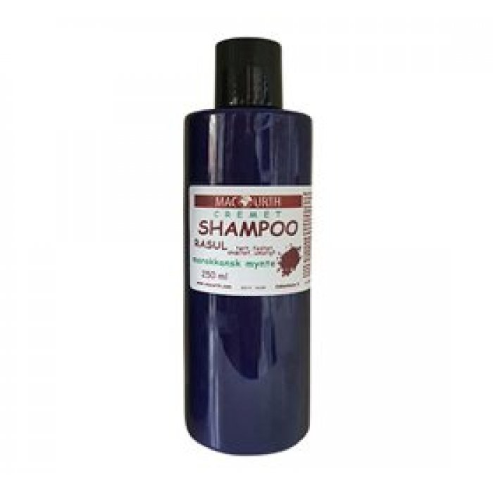 MacUrth Rasul cremeshampoo m. marokkansk mynte • 250ml.