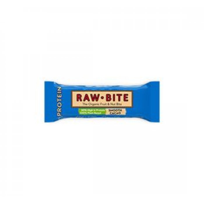 Rawbite Protein Smooth Cacao Ø 50 g.  