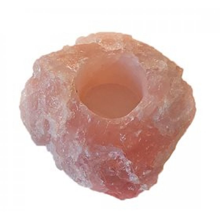 NatureSource Rosakvarts fyrfadsstage • 1 stk.