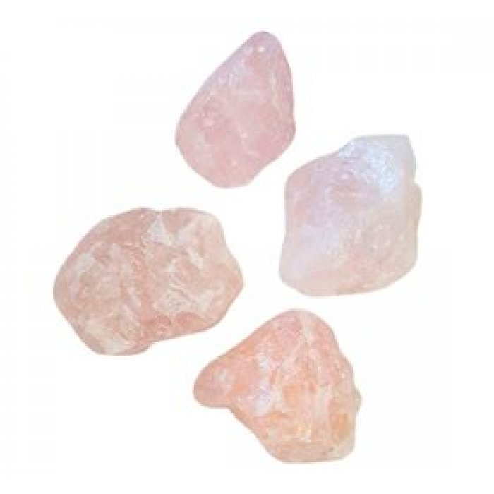NatureSource Rosakvarts krystal (rå) • 600g.