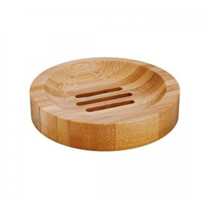 Sæbeskål bambus rund 1 stk.