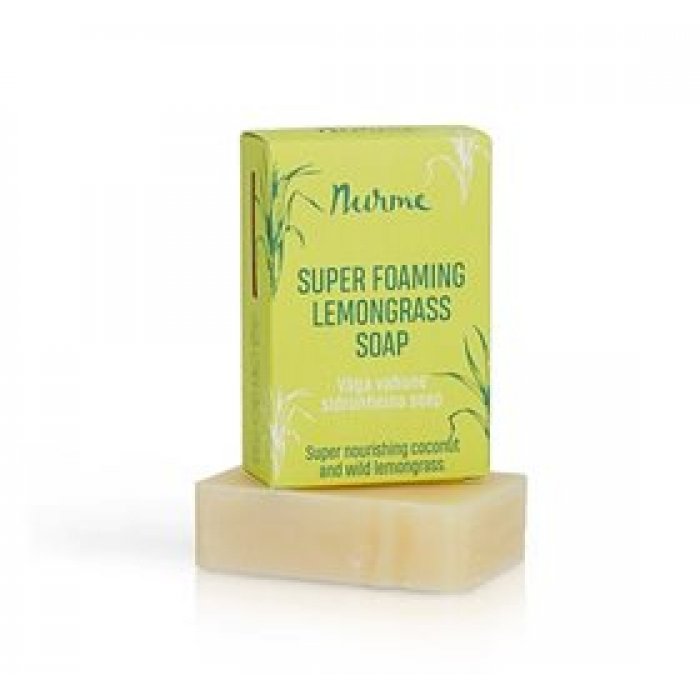 Nurme Soap Bar Super Foaming Lemongrass 100g. UDLØB 09-25
