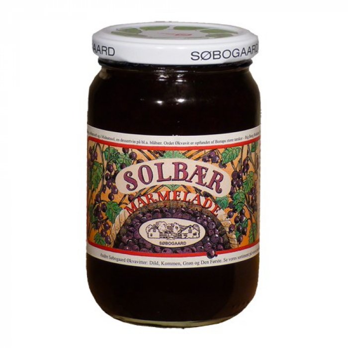 Søbogaard Solbær Marmelade • 400g. 