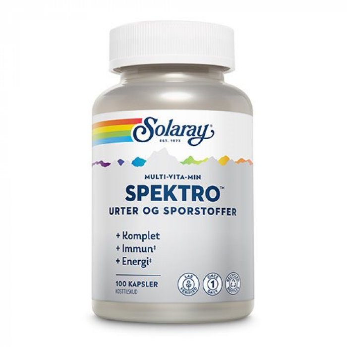 Solaray Spektro MultiVitaMin 100 kaps.