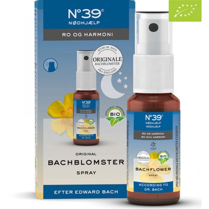 Bachflower No. 39® Sov Godt – Økologisk Spray • 20g.