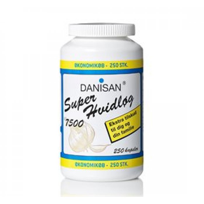Danisan Super Hvidløg • 250 kap.