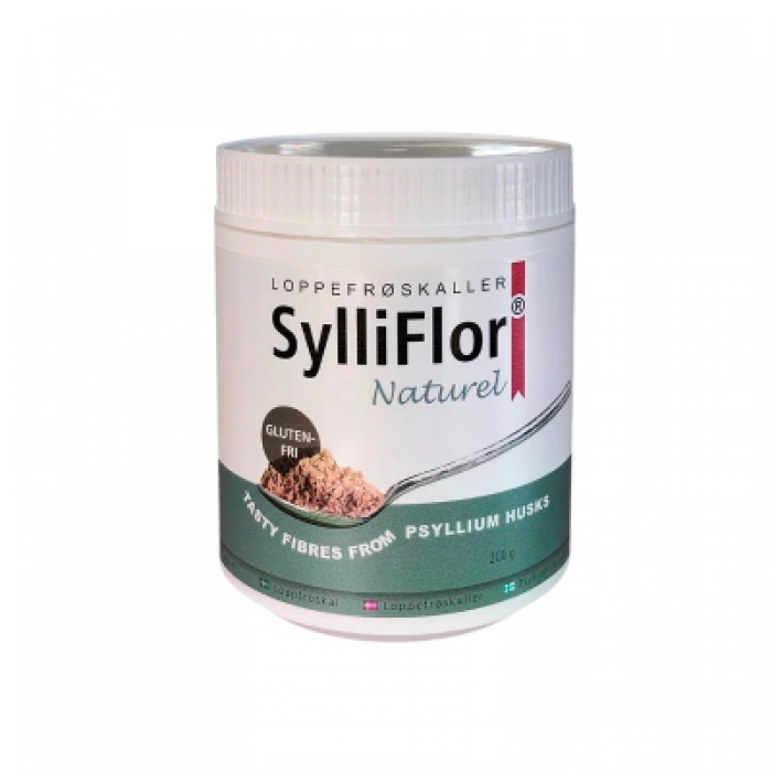 SylliFlor naturel loppefrøskaller 200g