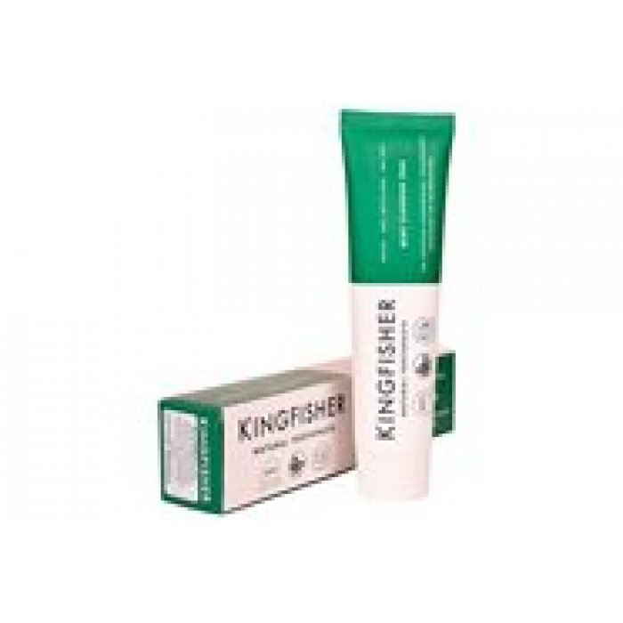 Kingfisher Tandpasta Mynte u. fluor 100ml. 