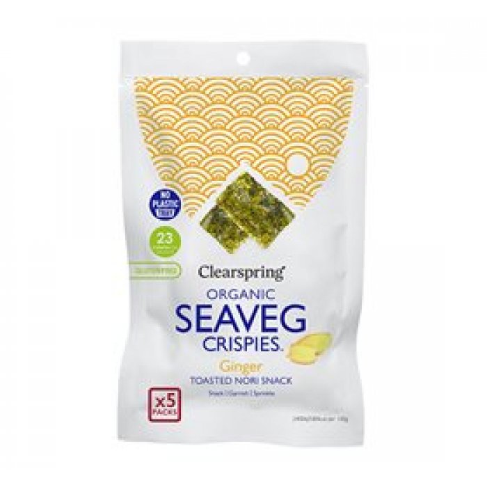 Clearspring Tang chips Ingefær Multipack Ø 1 pk. 20 g.