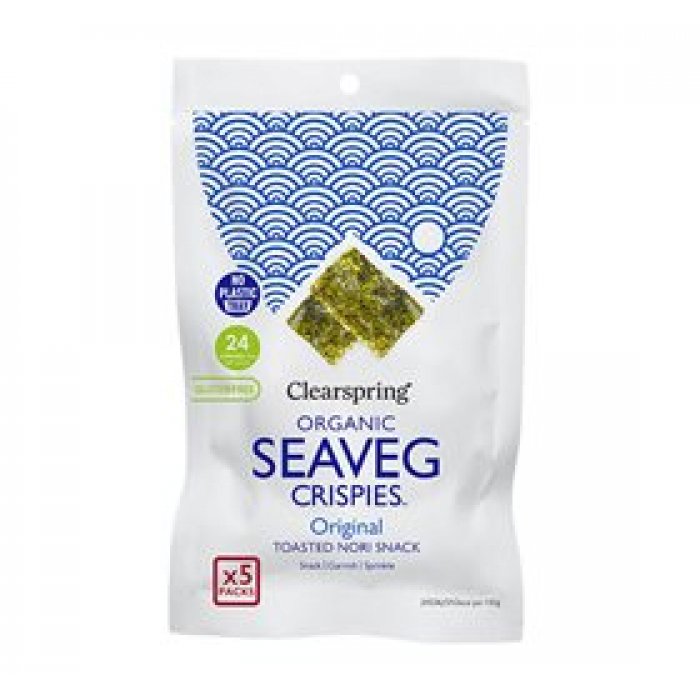 Clearspring Tang chips (Seaveg Crispies) Ø 1 pk. 20 g.