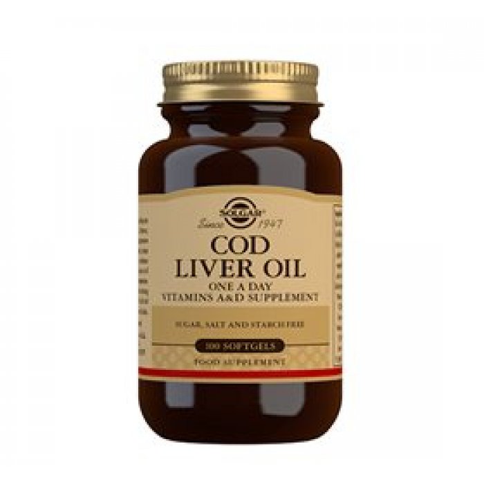 Solgar Torskelevertran norsk - 100 kap.