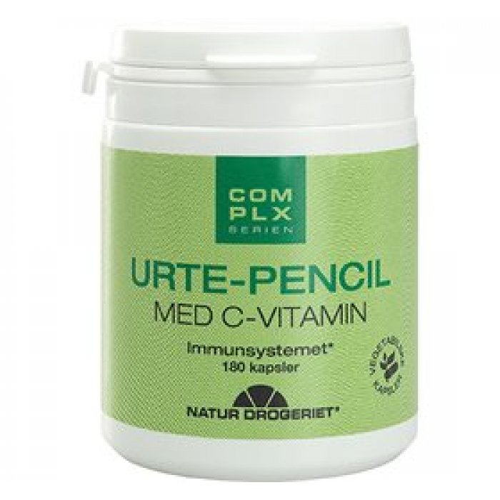 ND Urte-penCil m. C-vitamin • 180 kaps.