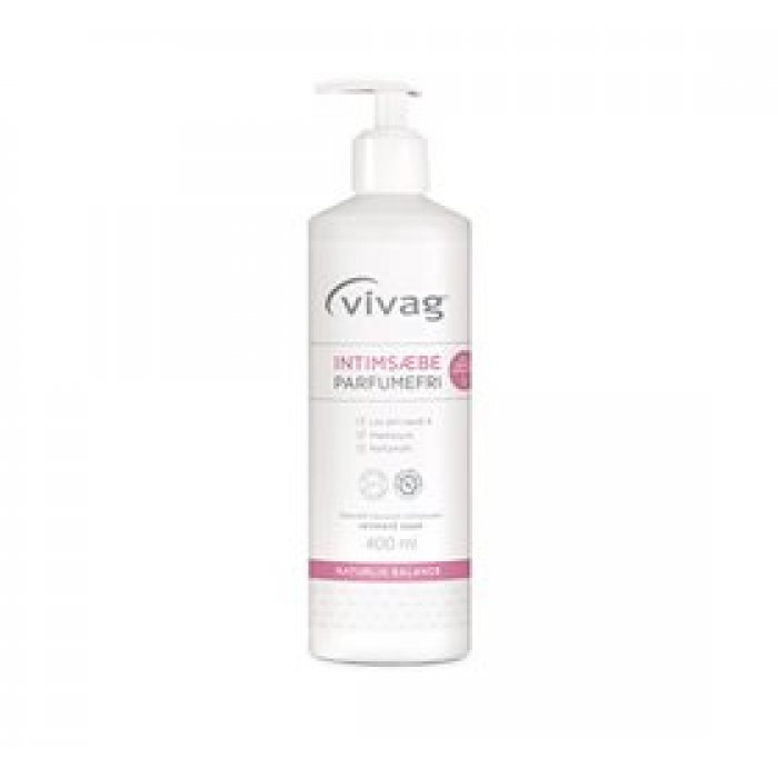Vivag Intimsæbe Parfumefri 400 ml.