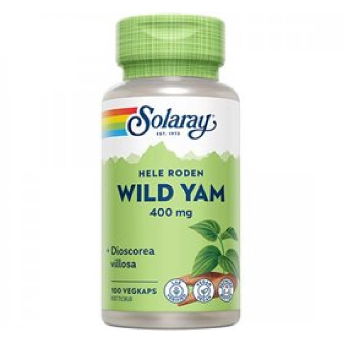 Solaray Wild Yam Root 400 mg 100 kap. 