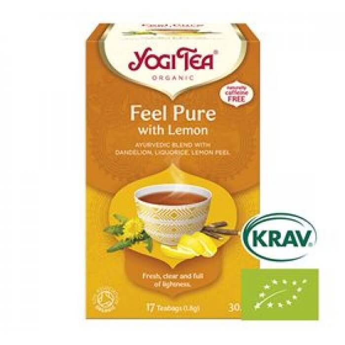 Yogi Tea Feel Pure with Lemon Ø  • 17 br.  X