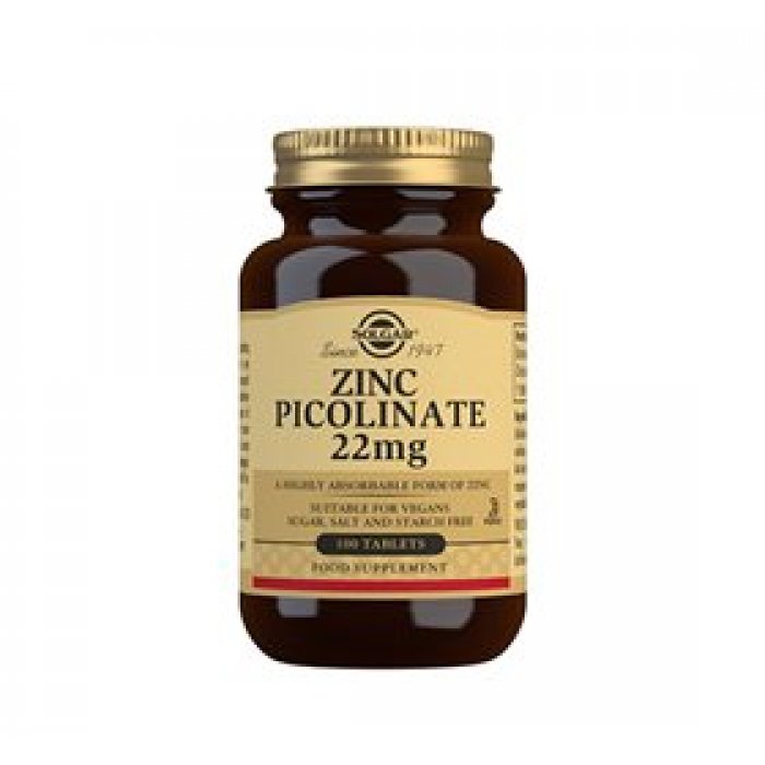 Solgar Zink Picolinat - 100 tab.