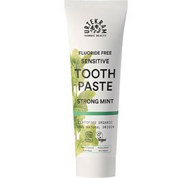 Urtekram Tandpasta strong mint Bio9 • 75ml.