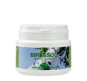 ND Tyggegummi Birkesød m. Spearmint • 70 stk.
