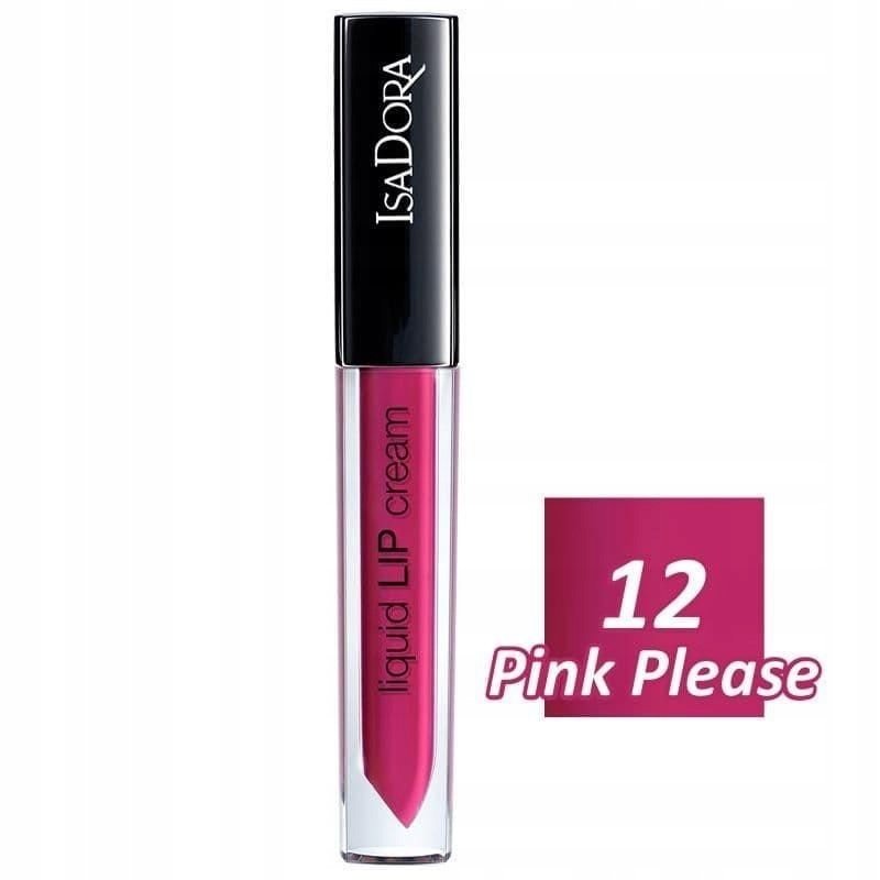  IsaDora Liquid Lip Cream - 12 Pink Please