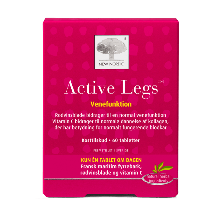 New Nordic Active Legs™ • 60 tabl. DATOVARE 02/2024