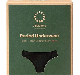 AllMatters Menstruationstrusser Bikini Underwear Moderate/heavy M