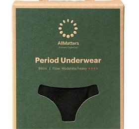 AllMatters Menstruationstrusser Bikini Underwear Moderate/heavy XL
