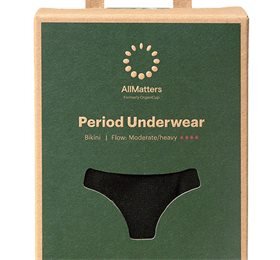 AllMatters Menstruationstrusser Bikini Underwear Moderate/heavy XXL