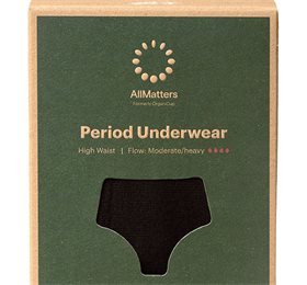 AllMatters Menstruationstrusse High Waist Underwear Moderate/heavy XXL