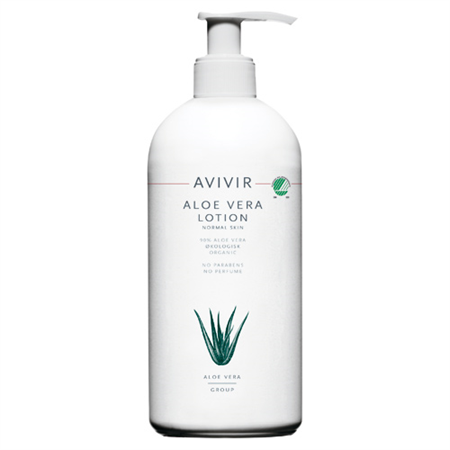 Avivir Aloe Vera Lotion 90% m. pumpe • 500 ml.