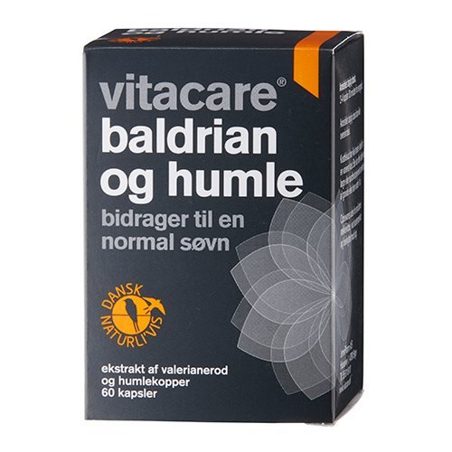 Vitacare Baldrian og Humle • 60 tab.