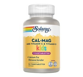 Cal-Mag Kids m. vitamin C og D 90 tabletter