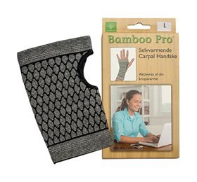 Bamboo Carpal handske, Str. L