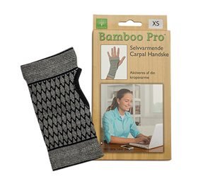 Bamboo Carpal handske, Str. XS