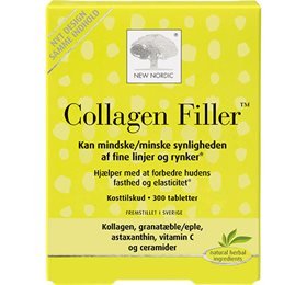 New Nordic Skin Care Collagen Filler 300 tabl. 